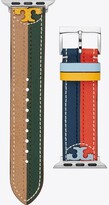 Thumbnail for your product : Tory Burch McGraw Band for Apple Watch®, Multi-Color Leather, 38 MM – 40 MM