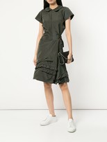 Thumbnail for your product : Comme Des Garçons Pre-Owned Striped Twisted Dress
