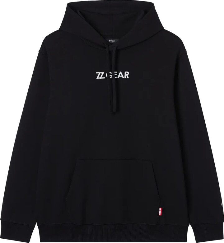 Izzue Embroidered-Logo Hoodie