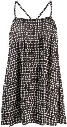 Chanel Pre Owned 2010's Polka Dotted Loose Dress