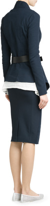 Donna Karan New York Cotton Blend Knit Pullover