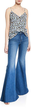 L'Agence Lorde High-Rise Super Flare Jeans