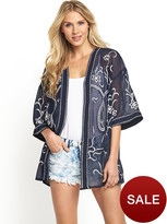 Thumbnail for your product : South Neon Embroidered Kimono