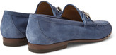 Thumbnail for your product : Gucci Horsebit Suede Loafers