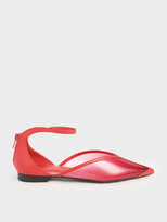 Thumbnail for your product : Charles & Keith See-Through Effect Flat Pumps