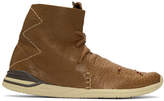 Thumbnail for your product : Visvim Brown Huron Moc High-Top Sneakers