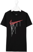 Thumbnail for your product : Nike Kids Sportswear logo print T-shirt