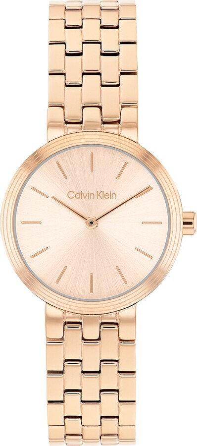 Calvin Klein Women's Refined Dial Link Bracelet Watch