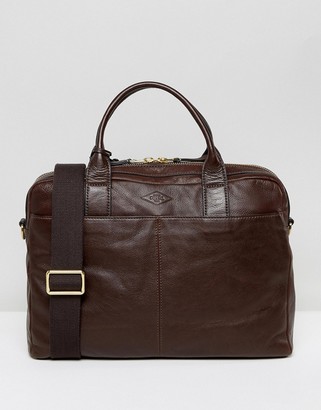 Fossil Laptop Bag In Leather
