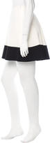 Thumbnail for your product : Prada Contrast Circle Skirt