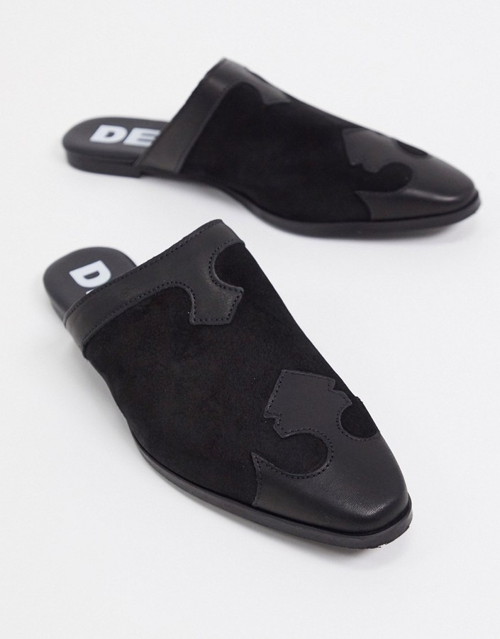 womens western mules