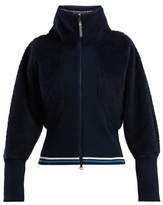 Thumbnail for your product : adidas by Stella McCartney Train High Neck Fleece Jacket - Womens - Navy Multi