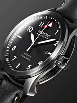 Thumbnail for your product : Bremont SOLO Black Automatic 43mm Stainless Steel and Leather Watch, Ref. SOLO43-WH-R-S - Men - Black