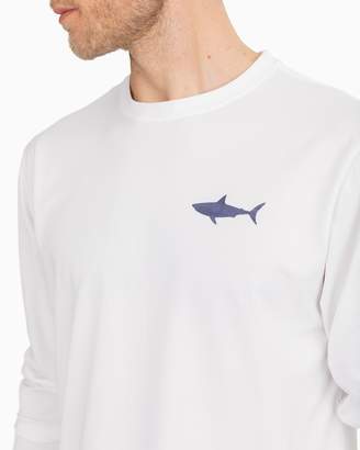 Southern Tide Ocearch Long Sleeve Shark Circle Performance T-shirt