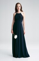 Thumbnail for your product : ﻿#Levkoff Halter Chiffon A-Line Gown