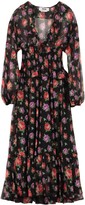 Thumbnail for your product : MSGM Floral Print Georgette Dress