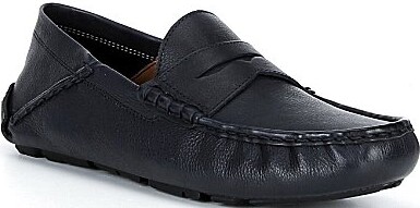Polo Ralph Lauren Men's Anders Leather Collapsible Heel Penny Loafers