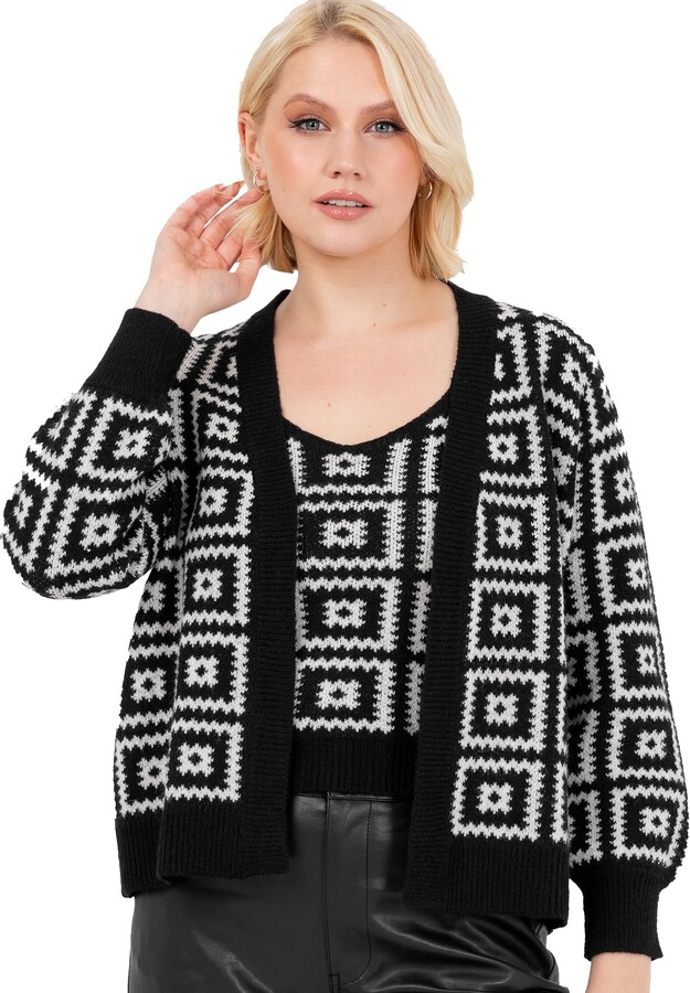 Cream Textured Cardigan ShopStyle UK