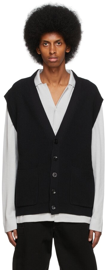 Mens Cardigan Sweater Vest | ShopStyle