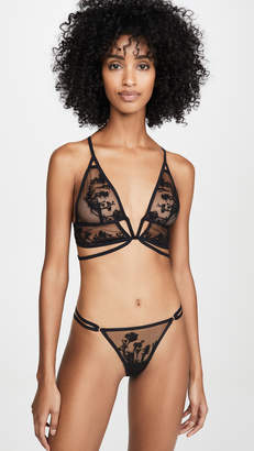 keyhole bralette
