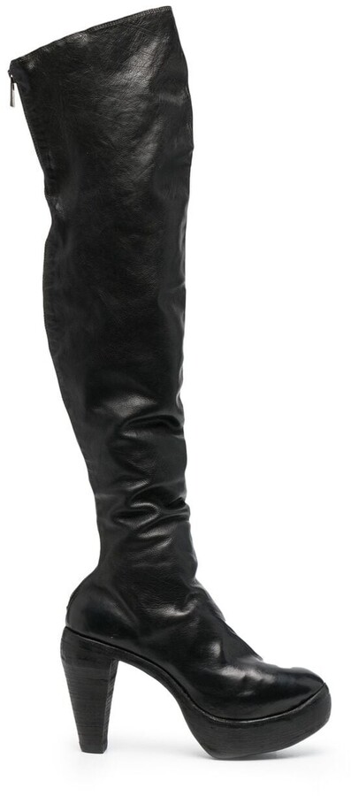 Guidi Over-The-Knee Leather Boots - ShopStyle