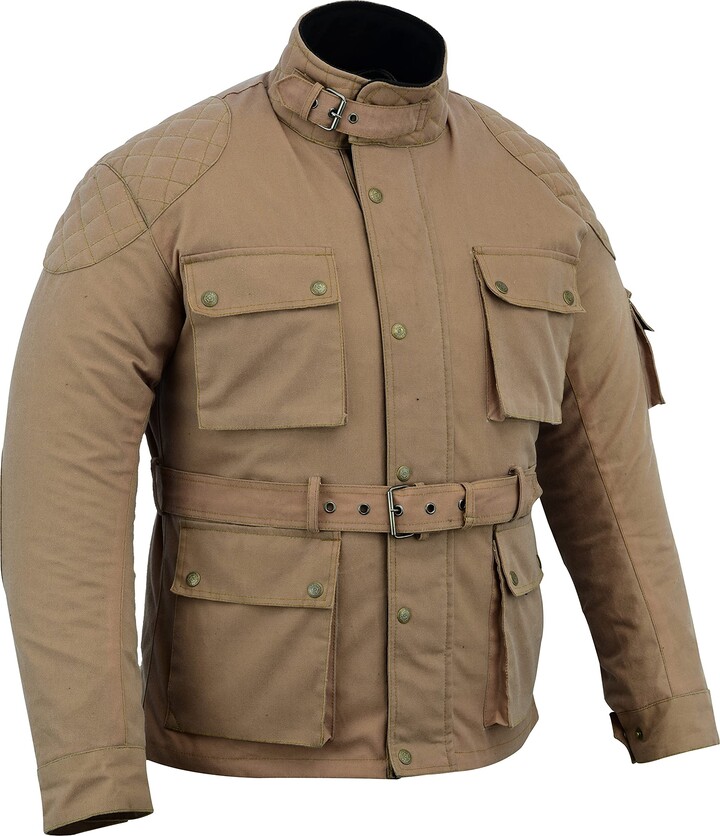 warrior gears Men's Waxed Cotton Motorcycle Jackets ShopStyle