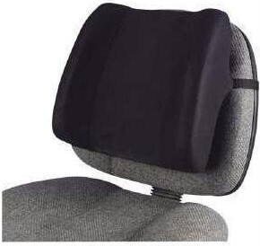 Fellowes Backrest High Profile 13'x4'x12' Black 91905