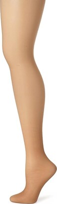 Hanes Women's Control Top Sheer Toe Silk Reflections Panty Hose (Barely There) Hose