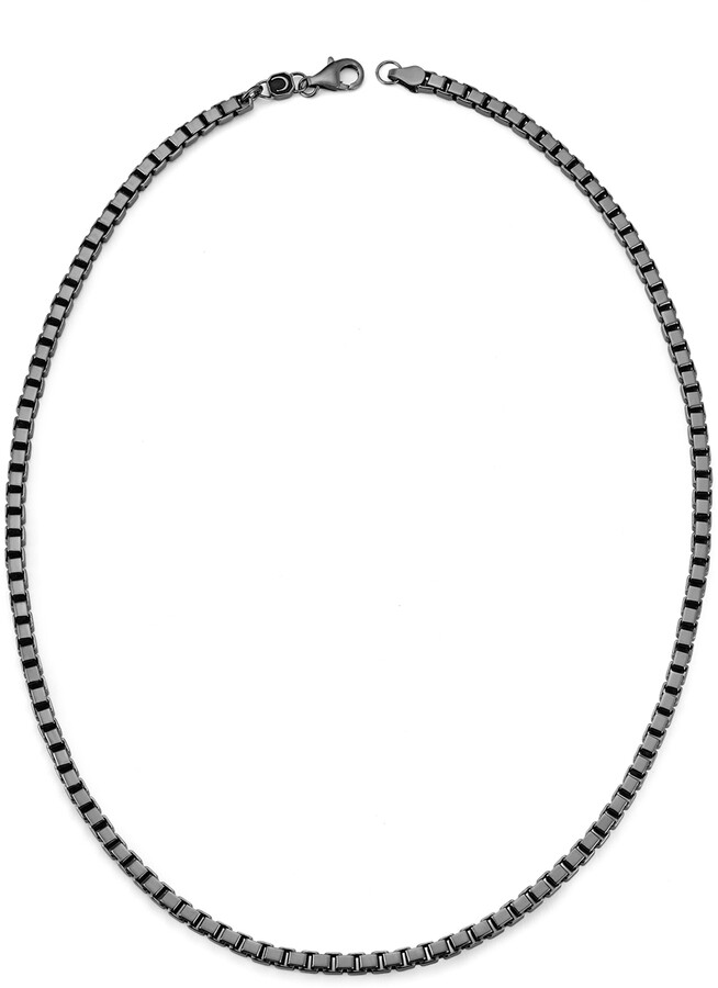 Black Chain Necklace For Men | Shop the world's largest collection 