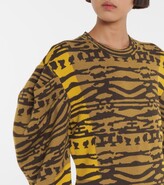 Thumbnail for your product : Ulla Johnson Livia jacquard wool sweater