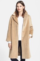 Thumbnail for your product : Max Mara Studio 'Filante' Long Alpaca & Wool Coat