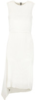 Thumbnail for your product : McQ Asymmetric Plissé-Crepe Dress