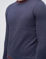 Thumbnail for your product : Brave Soul Contrast Ribbed Sweat