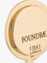 Thumbnail for your product : Foundrae 18K yellow gold Wholeness petite diamond medallion charm