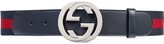 Thumbnail for your product : Gucci Web belt with G buckle