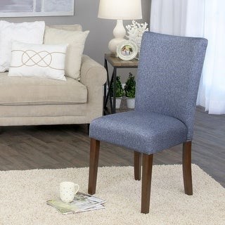 HomePop Parson Chair - Midnight Blue - Single