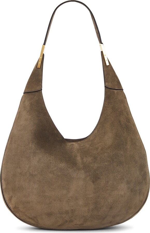 Savette Florence Hobo Bag in Brown