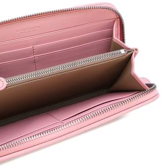 Bottega Veneta boudoir Intrecciato nappa zip-around wallet