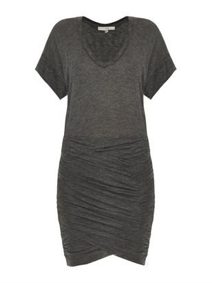 IRO Ginger ruched jersey dress