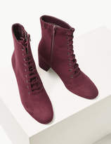 Thumbnail for your product : M&S CollectionMarks and Spencer Lace-up Ankle Boots