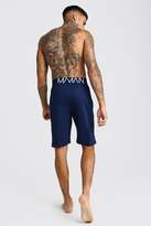 Thumbnail for your product : boohoo 2 Pack Jersey MAN Pyjama Shorts