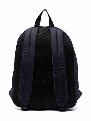 BOSS Kidswear Logo-Print Zipped Backpack