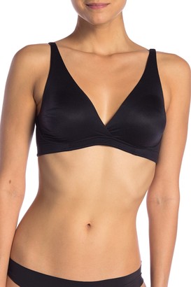 French Connection Surplice Waterbrushed Non-Wire Bra