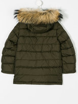 Thumbnail for your product : Moncler Kids long line padded jacket
