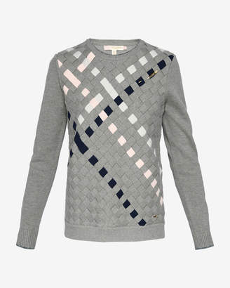 Ted Baker YESSICA Woven front cotton jumper