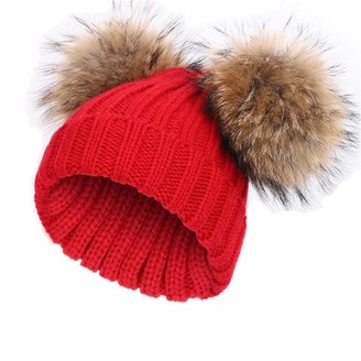 White And Red Beanie Hat Shop The World S Largest Collection Of Fashion Shopstyle Uk