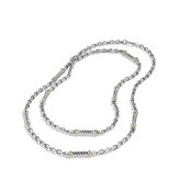 Thumbnail for your product : David Yurman Metro Link Necklace with Gold