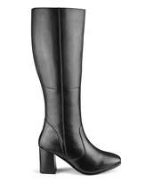 Thumbnail for your product : Heavenly Soles Leather Boots D Fit Standard Calf