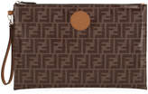 Thumbnail for your product : Fendi FF Fabric Large Zip Wallet