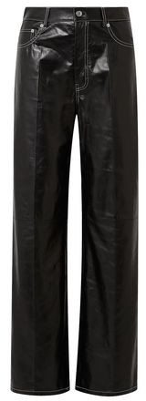 helmut lang leather pants